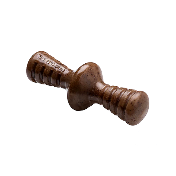 Zaggler Rolling Bacon Flavored Dental Chew Dog Toy
