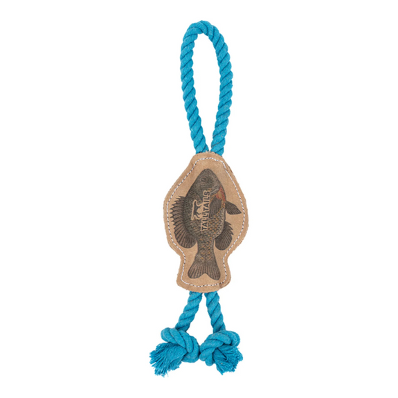 Trout Leather Tug Dog Toy 12"