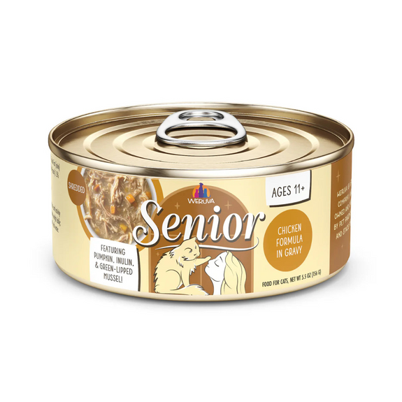 Senior Chicken Formula in Gravy Canned Cat Food