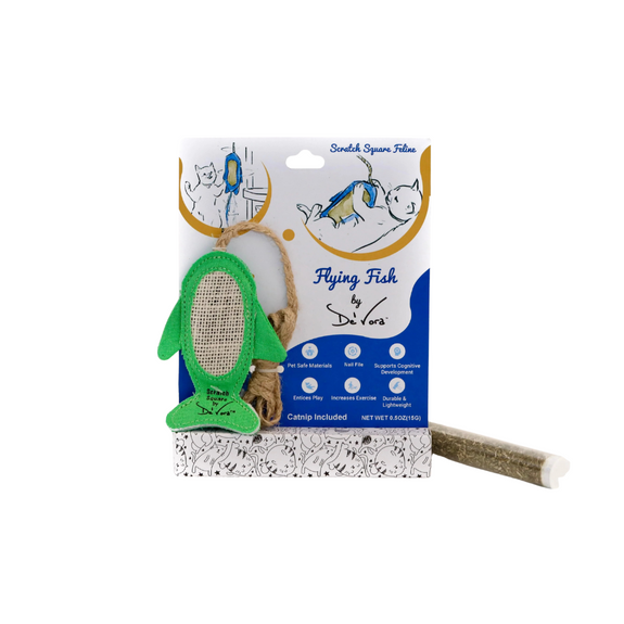 Scratch Square Fish Nail File Scratch Board for Cats