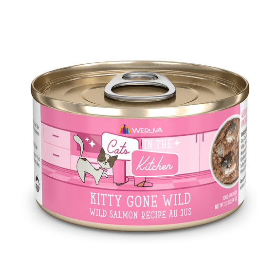 Cats in the Kitchen Kitty Gone Wild Canned Grain-Free Cat Food