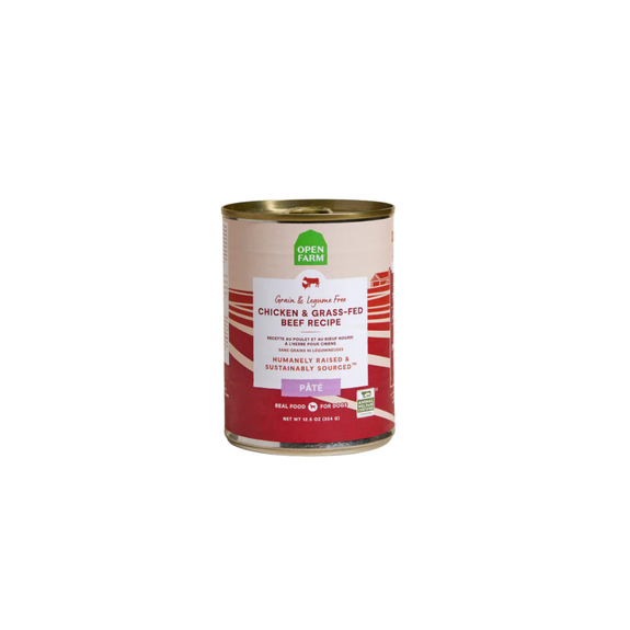 Harvest Chicken & Beef Pâté for Dogs 12.5 oz case of 12