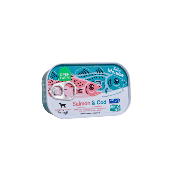 Salmon & Cod Pate Topper for Dogs 4.59 oz case of 12