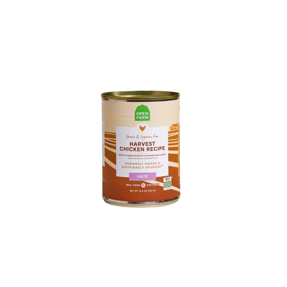 Harvest Chicken Pâté for Dogs 12.5 oz case of 12