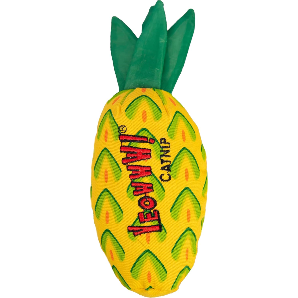 Pineapple Plush Organic Catnip Cat Toy