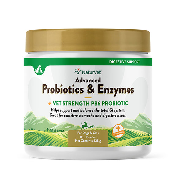 Advanced Probiotics & Enzymes Dog Supplement Powder