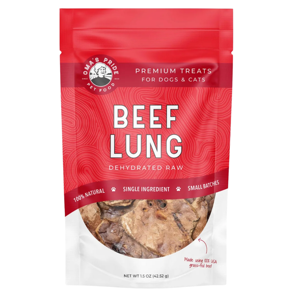 Beef Lung Dehydrated Freeze-Dried Treat