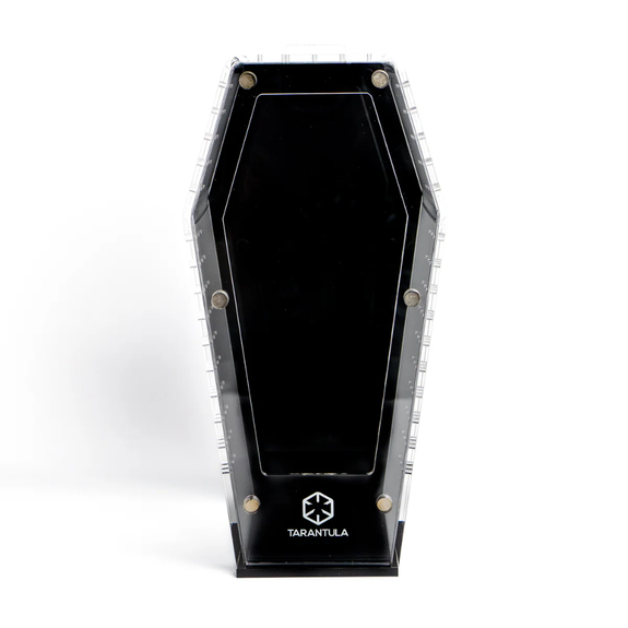 Coffin Crib Acrylic Invertebrate Enclosure Black