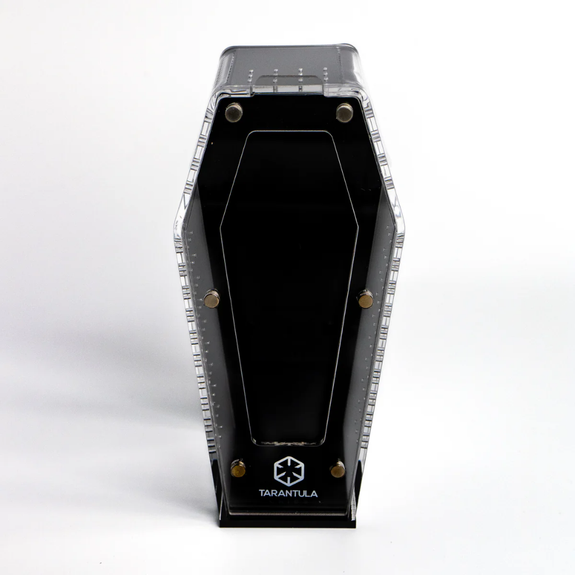 Coffin Crib Mini Acrylic Invertebrate Enclosure Black