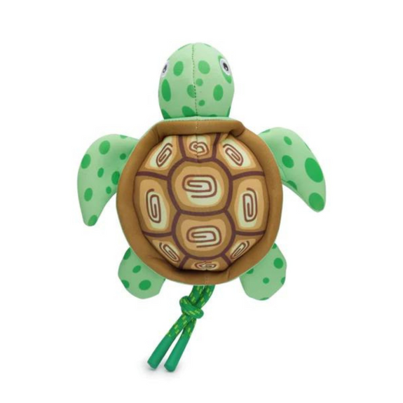 Turtle Floatie Squeaky Waterproof Floating Dog Toy