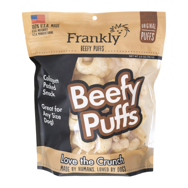 Original Beefy Puffs Collagen Packed Crunchy Dog Treats