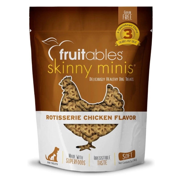 Skinny Minis Rotisserie Chicken Flavor Soft & Chewy Grain-Free Dog Treats