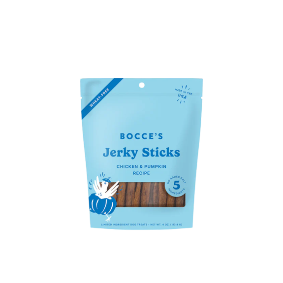 Grazers Chicken & Pumpkin Recipe Jerky Sticks Dog Treats