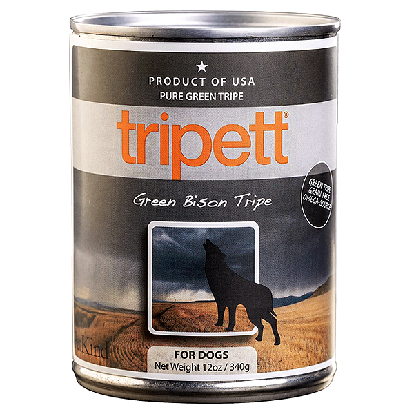 Tripett Green Bison Tripe Grain-Free Canned Dog Food