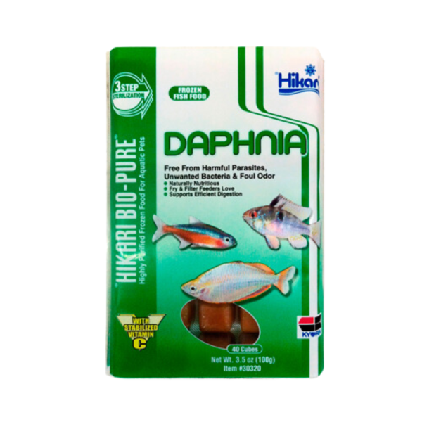 Bio-Pure Daphnia Frozen Aquarium Fish Food & Treat