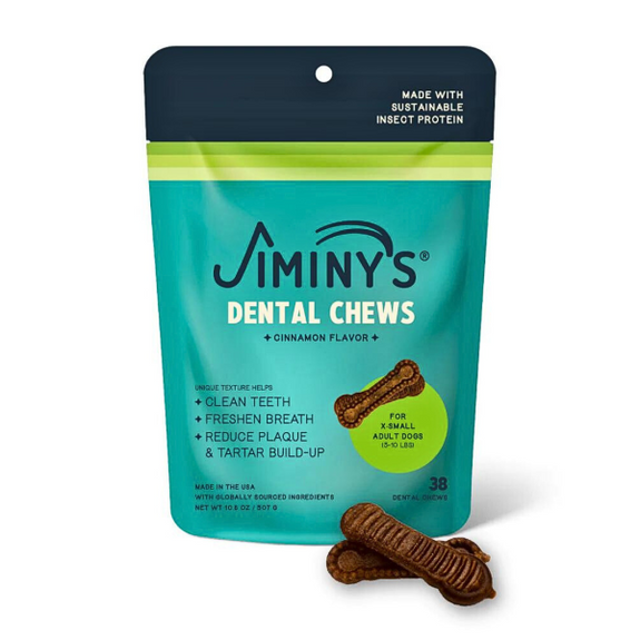 Dental Chews Cinnamon Flavored Grain-Friendly Dog Treats