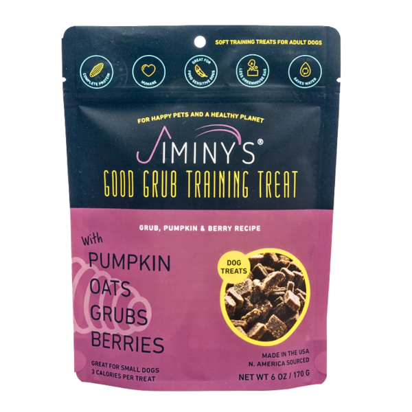Grubs Pumpkin and Berry Recipe Soft and Chewy Grain-Friendly Dog Training Treats