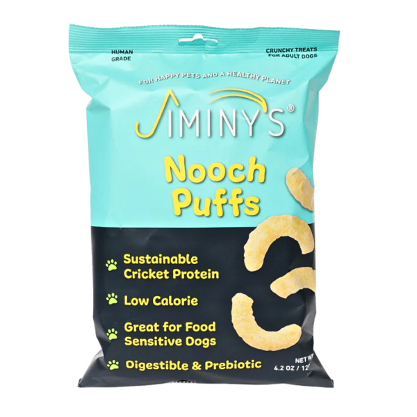 Nooch Puffs Nutritional Yeast Crunchy Grain-Friendly Dog Treats
