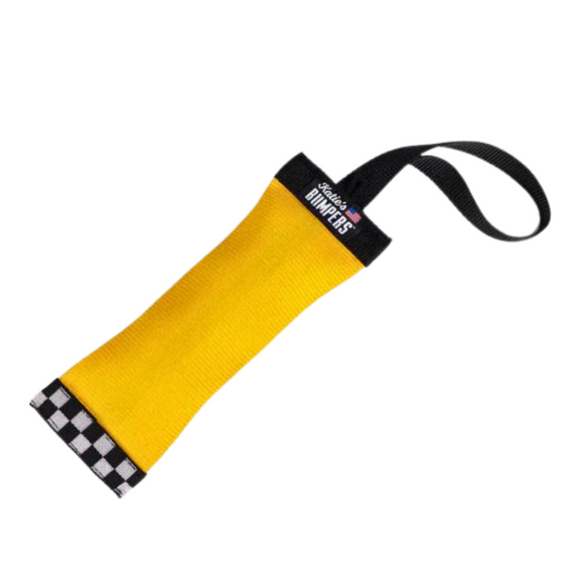 Squiggie Fire Hose & Loop Dog Fetch Toy Yellow