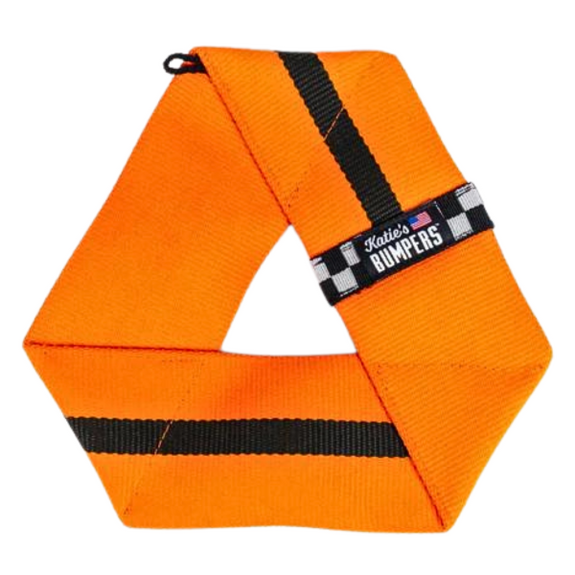 Frequent Flyer Triangle Fire Hose Material Dog Fetch Toy Orange