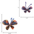 Bat-A-Bout Vibez Butterfly Catnip Cat Toy