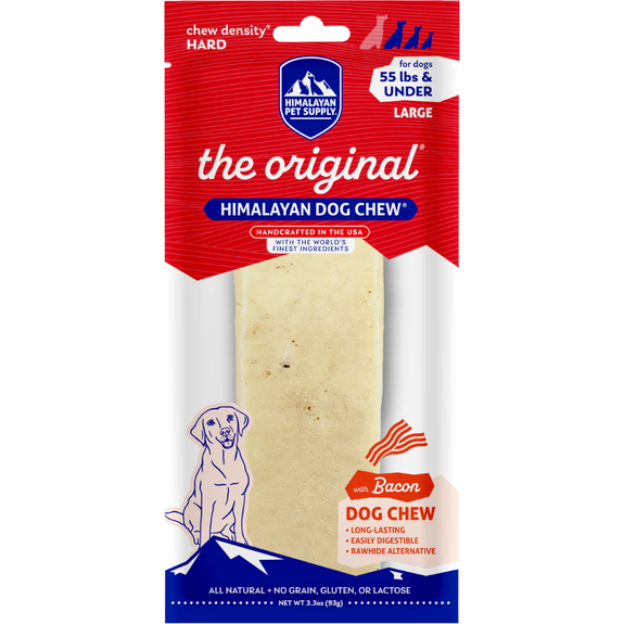 Himalayan Dog Chew Cheese Bacon Flavor Dog Treat