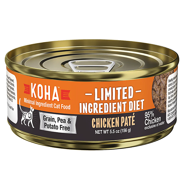 Limited Ingredient Diet Chicken Pate Grain-Free Wet Canned Cat Food