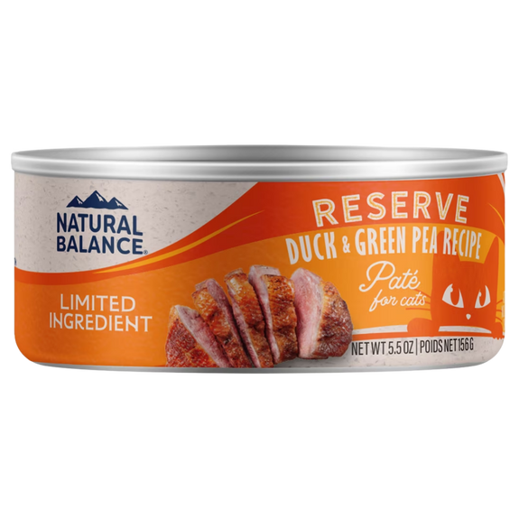 Limited Ingredient Diet Duck & Green Pea Recipe Grain-Free Canned Cat Food
