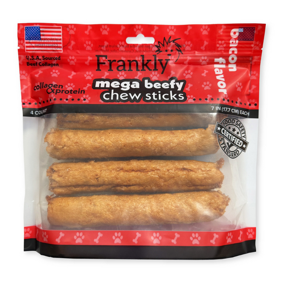 Mega Bacon Beefy Chew Sticks Dog Chew