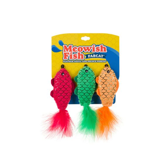 Meowish Fish Foodie Catnip Cat Toy