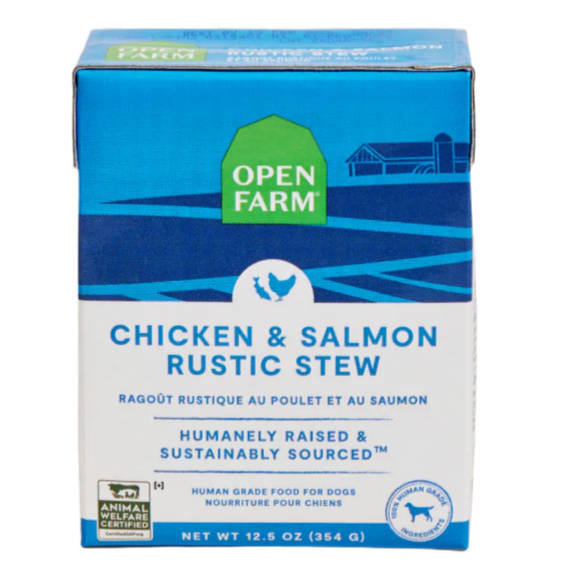Chicken & Salmon Rustic Stew Grain-Free Wet Dog Food Cartons