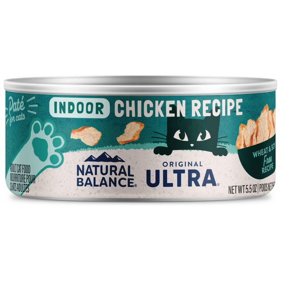 Original Ultra Indoor Chicken Formula Canned Cat Food