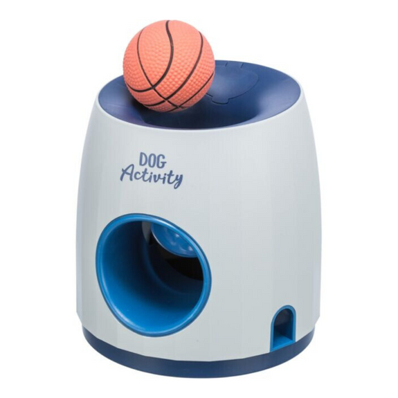 Ball & Treat Solo Play Treat-Dispensing Dog Toy Game