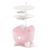 PIXI Stainless Steel Cat Water Fountain Pink