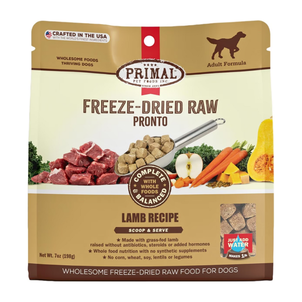 Pronto Lamb Recipe Freeze-Dried Raw Grain-Free Dog Food