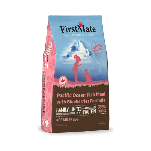 Pacific Ocean Fish Meal & Blueberries Formula Limited Ingredient Diet Grain-Free Dry Cat Food