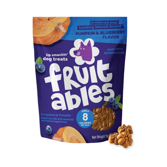 Pumpkin & Blueberry Flavor Crunchy Dog Treats
