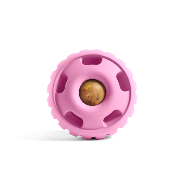 Pupsicle Refillable Treat Toy for Dogs Pink