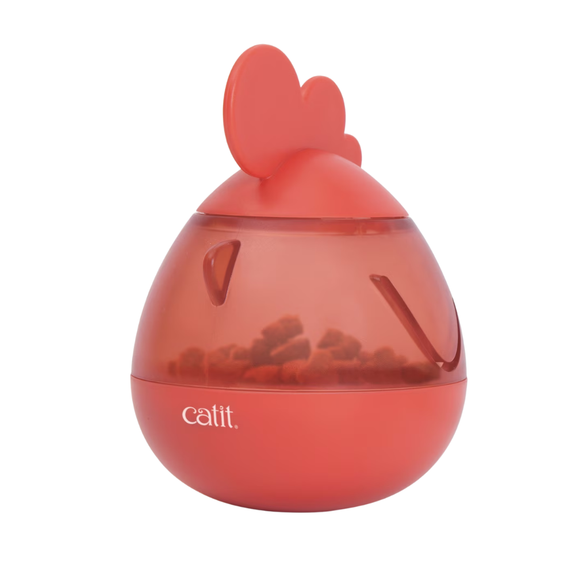 Puzzle Cat Treat Dispenser Rooster
