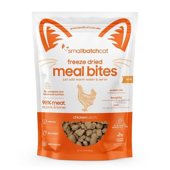 Freeze-Dried Raw Chicken Meal Bites Cat Food