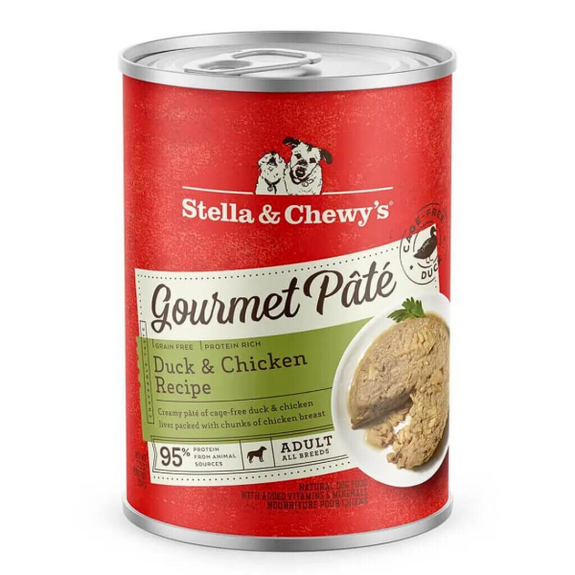 Gourmet Pâté Duck & Chicken Recipe Grain-Free Wet Canned Dog Food
