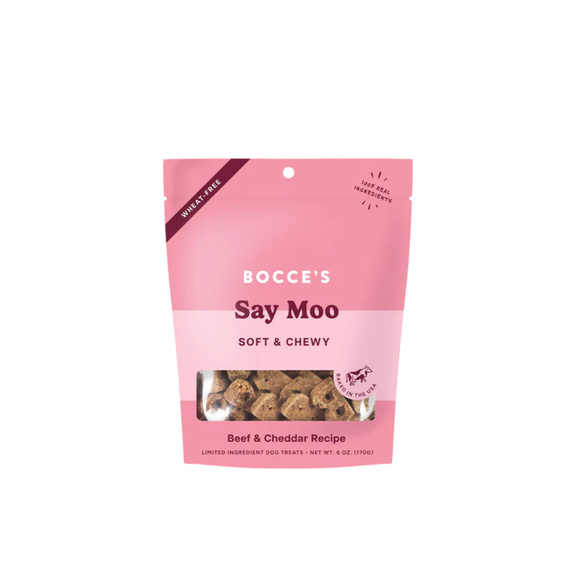 Say Moo Soft & Chewy Beef & Cheddar Recipe Dog Treats