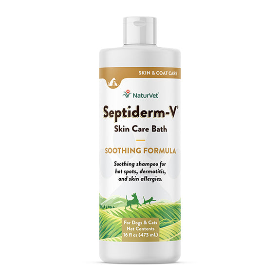 Septiderm-V Skin Relief Dog & Cat Shampoo