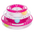 Catch The Balls Ball & Chase Cat Toy Pink & White