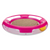 Race & Scratch Track with Ball & Corrugated Cardboard Cat Toy Pink