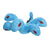 Mighty Hydra Dragon Durable Squeaky Plush Blue Dog Toy