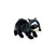 Mighty Nature Series Raccoon Durable Squeaky Plush Dog Toy