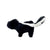 Mighty Nature Series Skunk Durable Squeaky Plush Dog Toy