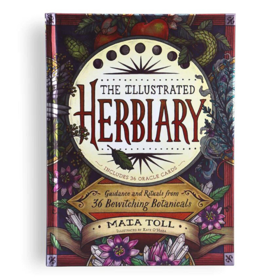 The Illustrated Herbiary Maia Toll Hardcover Book & Cards