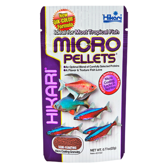 Tropical Micro Pellets Fish Food 22G